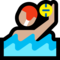 Person Playing Water Polo - Medium Light emoji on Microsoft